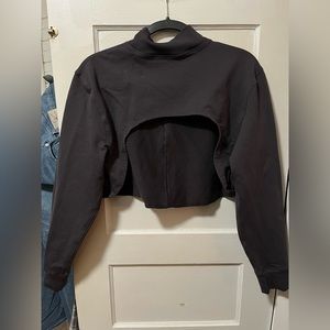 Lululemon cropped sweatshirt